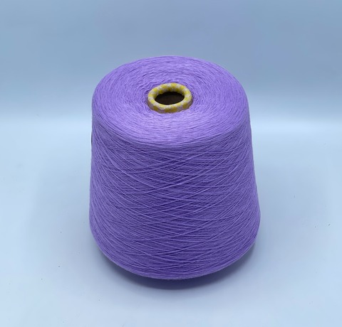 Бобинная пряжа,Cotton, 2540м. 100%Хлопок, Сирень(312), 39315