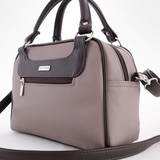 Сумка Саломея 269 наппа тауп + шоколад