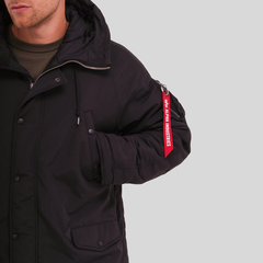Парка Alpha Industries N-3B Altitude Mod Black (Черная)