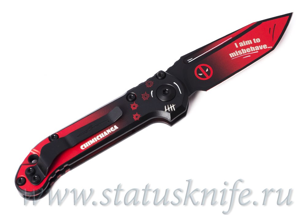 Нож Microtech LUDT Deadpool 1136S-1DPS Exclusive