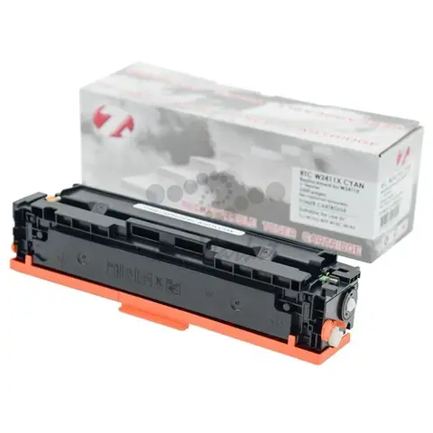 Тонер-картридж HP Color LJ M155/M182 W2411X Cyan (2.5k). 7Q без гарантии прошивки