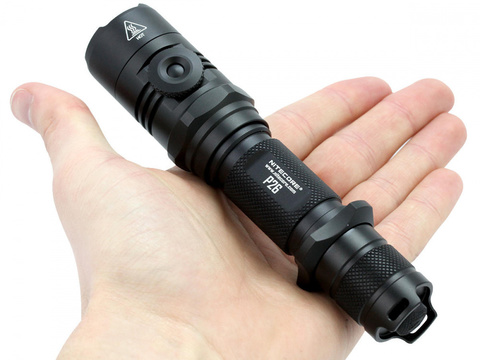 Фонарь ручной Nitecore P26 черный лам.:светодиод. 18650/CR123x2 (17306)