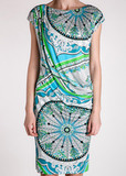 Платье из шелка EMILIO PUCCI