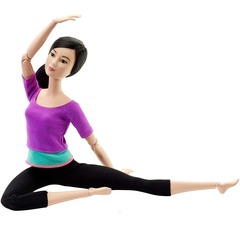 Барби в фиолетовом топе. Безграничные движения