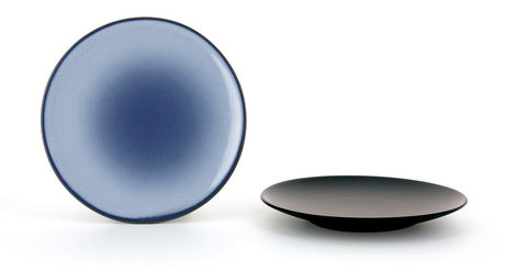 Фарфоровая тарелка Cirrus Blue 16 см, синяя, артикул 649493, серия Equinoxe