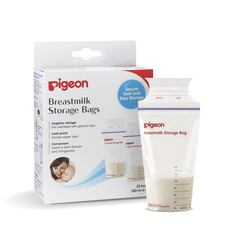 Пакеты Pigeon Breastmilk Storage Bags для заморозки грудного молока 180 мл 25 шт