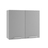 Корпус Шкаф верхний высокий 800 (ВП 800) (серый), ДСВ Мебель