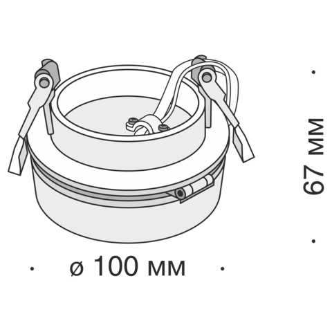 Встраиваемый светильник Technical Magic DL2003-L12W