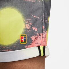 Шорты теннисные Nike Dri-FIT Heritage Print Tennis Shorts - volt