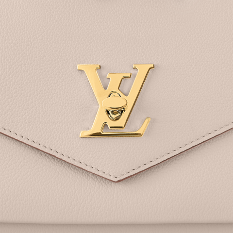 Сумка Louis Vuitton Mylockme BB бежевый