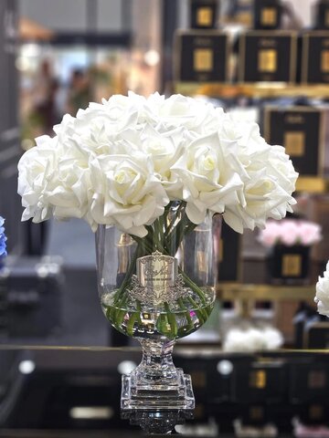 Букет роз ароматизированный и 2 спрея по 10мл Cote Noire Versailles Rose Bouquet слоновая кость/серебряный