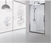 Aquanet NPE6121 NPE6121 Откатная дверь DELTA (1200 х 2000 ) нержавеющая сталь стекло прозр 8 мм НАБОР (184530)