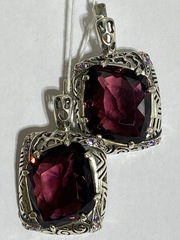 Миконос (серьги из серебра)