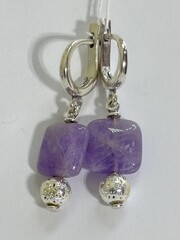 Лего 1 (серьги из серебра)