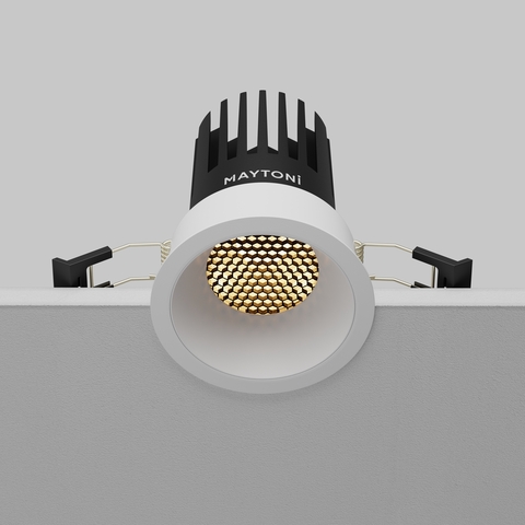 Встраиваемый светодиодный светильник Maytoni Dip DL117-15W-2.7K-W