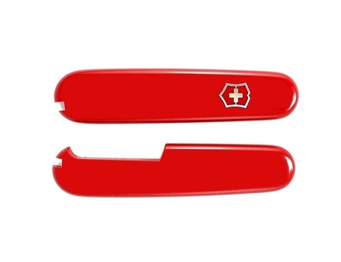 Набор накладок для ножа Victorinox 91 мм., цвет - красный