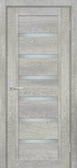 Дверь ТЕХНО-807 / Цвет Чиаро гриджио / белый сатинат / Двери МАРИАМ