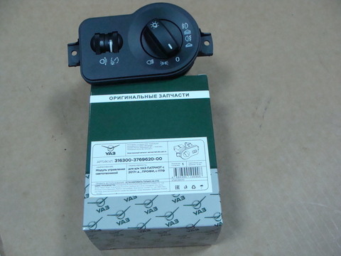 Модуль управления светотехникой 3163 (с 10.2016 г) с передн. ПТФ