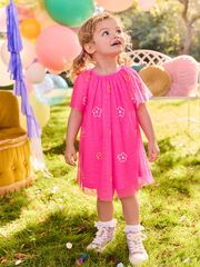 Платье для девочки Next AH5-511, Фуксия