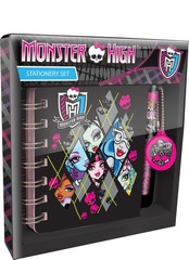 Набор Monster High  блокнот и ручка