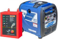 Бензогенератор инверторный ТСС SGG 4000ESi - [3.5 кВт / 220В] с блоком АВР