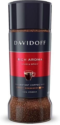 купить Кофе растворимый Davidoff Rich Aroma, 100 г стеклянная банка