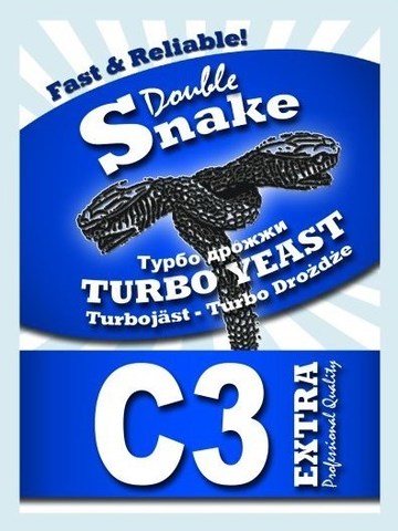 Турбо дрожжи DoubleSnake C3, 90г