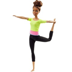 Барби в салатовом топе. Безграничные движения - КОРОБКА ПОВРЕЖДЕНА!