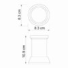 WasserKRAFT Donau K-2428 Стакан для зубных щеток