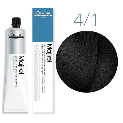 L'Oreal Professionnel Majirel Cool Inforced 4.1 (Шатен пепельный) - Краска для волос