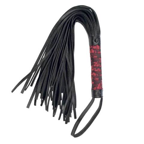 Плетка Scandal Flogger с атласной ручкой - California Exotic Novelties Scandal SE-2712-30-3