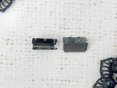 Наконечник для шнура металл, р. 9х15 мм