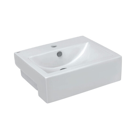 Jaquar JDS-WHT-25501 Раковина, Jaquar, JDS, шгв 520*435*175, отверстия для смесителя-1, цвет-белый