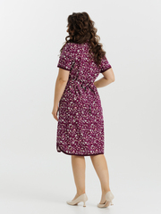 4572 Халат на пуговицах