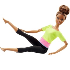 Барби в салатовом топе. Безграничные движения - КОРОБКА ПОВРЕЖДЕНА!