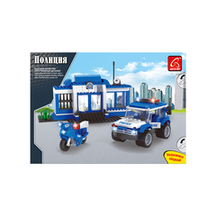 Игровой конструктор Ausini 23509 ПОЛИЦИЯ (223 детали в наборе)