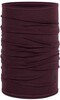 Картинка шарф-труба Buff Wool lightweight Solid Garnet - 1