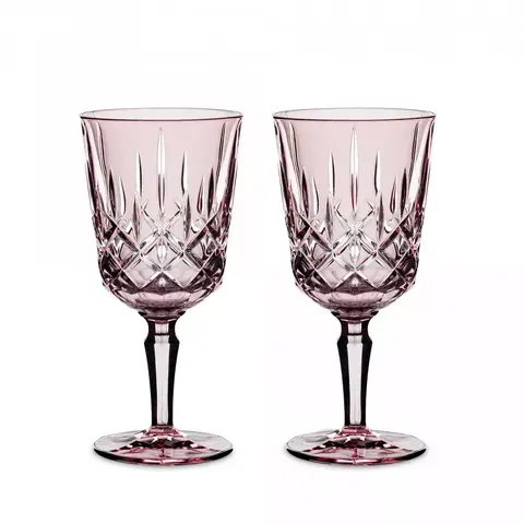 Набор бокалов 2шт для вина 355мл розовый Nachtmann Noblesse Colors