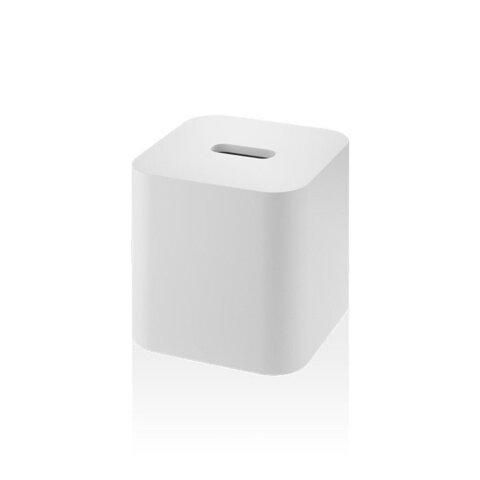 Decor Walther 0974050 Decor Walther STONE KBQ Коробка для салфеток 135x135x135 мм., настольная, цвет белый матовый