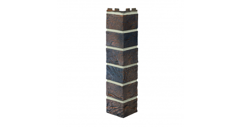 Угол наружный Vox Solid Brick York кирпич коричневый