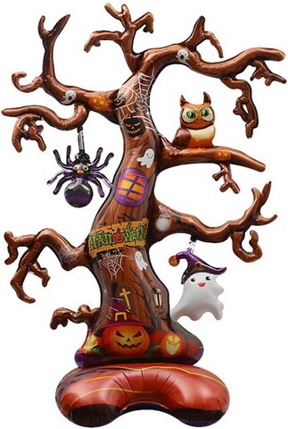 К Фигура на подставке, Дерево на Хэллоуин, 52
