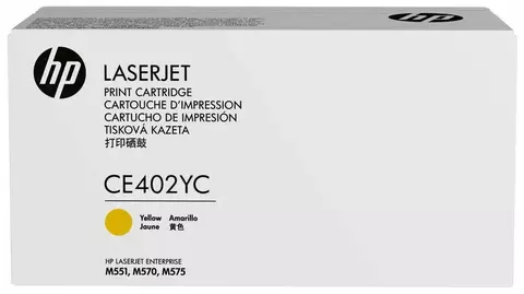 Лазерный картридж HP CE402YC 507A желтый