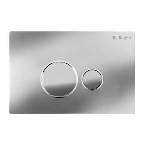 BelBagno BB081CR Кнопка смыва для инсталляции BB026 хром глянцевый