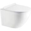 Koller Pool ROUND RN-0520-RQ3 Rim Унитаз подвесной смыв торнадо, белый