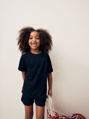 Футболка спортивная для девочки Next Q81-349, Черный