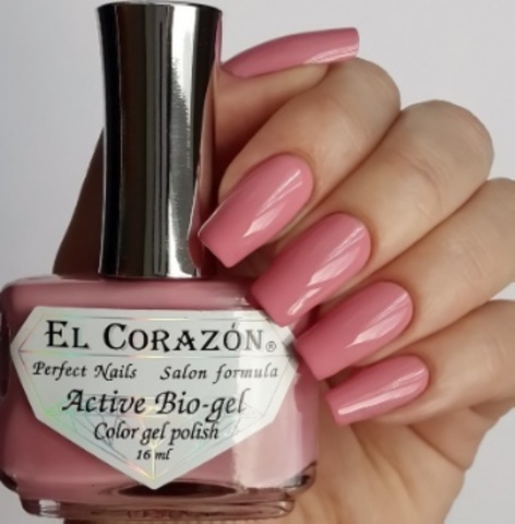 El Corazon 423/ 288 active Bio-gel  Cream припылённо-розовый