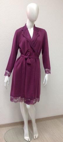 Халат Jaycris-Artesania Vicki berengena темно-вишневый