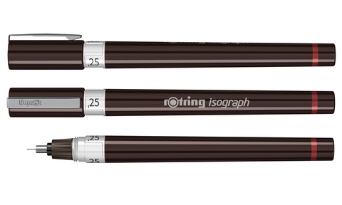 Пишущий элемент Rotring для изографа, толщина линии: 0,25 mm (S0218170)