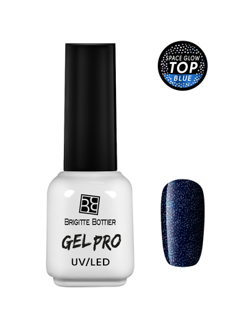 Brigitte Bottier GEL PRO Space Glow Top тон 603 blue 12мл