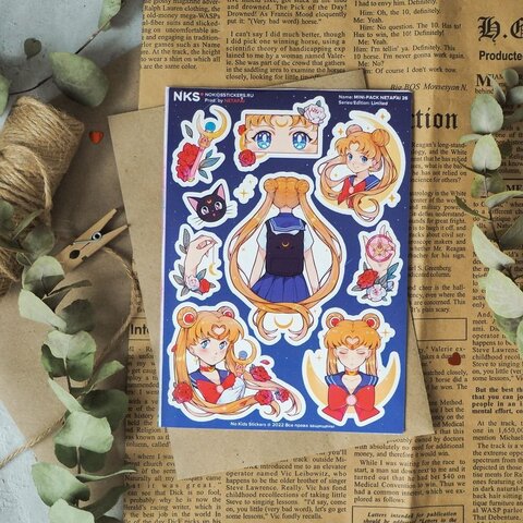Мини-стикерпак PACK SAILOR MOON 2